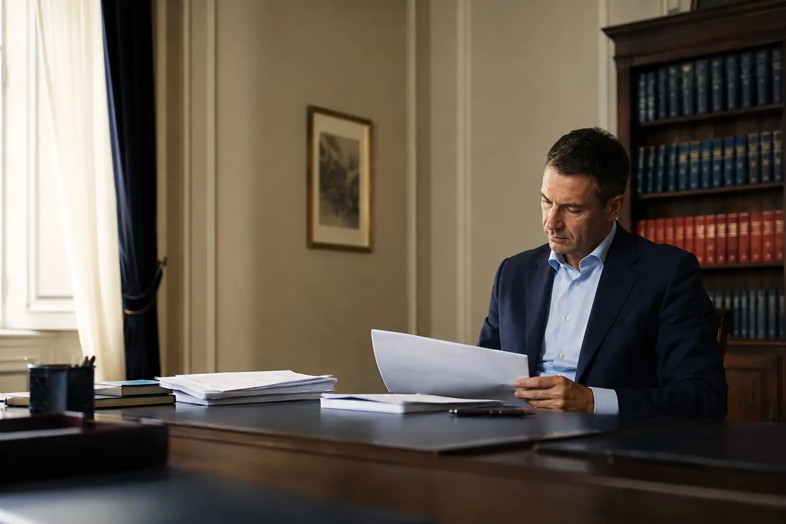 Esame ordinato della documentazione relativa a una pratica